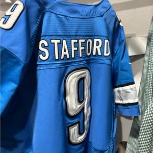 Detroit Lions Matthew Stafford authentic jersey.